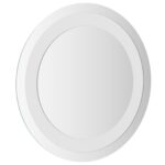 vidaXL Zrkadlo do kúpeľne s LED Priehľadná Ø 30 cm tvrdené sklo – Obrázok 5