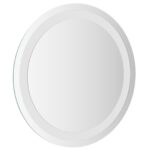 vidaXL Zrkadlo do kúpeľne s LED Priehľadná Ø 40 cm tvrdené sklo – Obrázok 5
