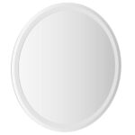 vidaXL Zrkadlo do kúpeľne s LED Priehľadná Ø 70 cm tvrdené sklo – Obrázok 5