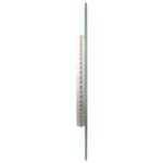 vidaXL Zrkadlo do kúpeľne s LED Priehľadná 70 x 30 cm tvrdené sklo – Obrázok 6