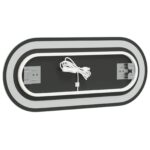 vidaXL Zrkadlo do kúpeľne s LED Priehľadná 70 x 30 cm tvrdené sklo – Obrázok 7