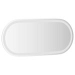 vidaXL Zrkadlo do kúpeľne s LED Priehľadná 80 x 35 cm tvrdené sklo – Obrázok 5