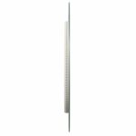 vidaXL Zrkadlo do kúpeľne s LED Priehľadná 100 x 45 cm tvrdené sklo – Obrázok 7