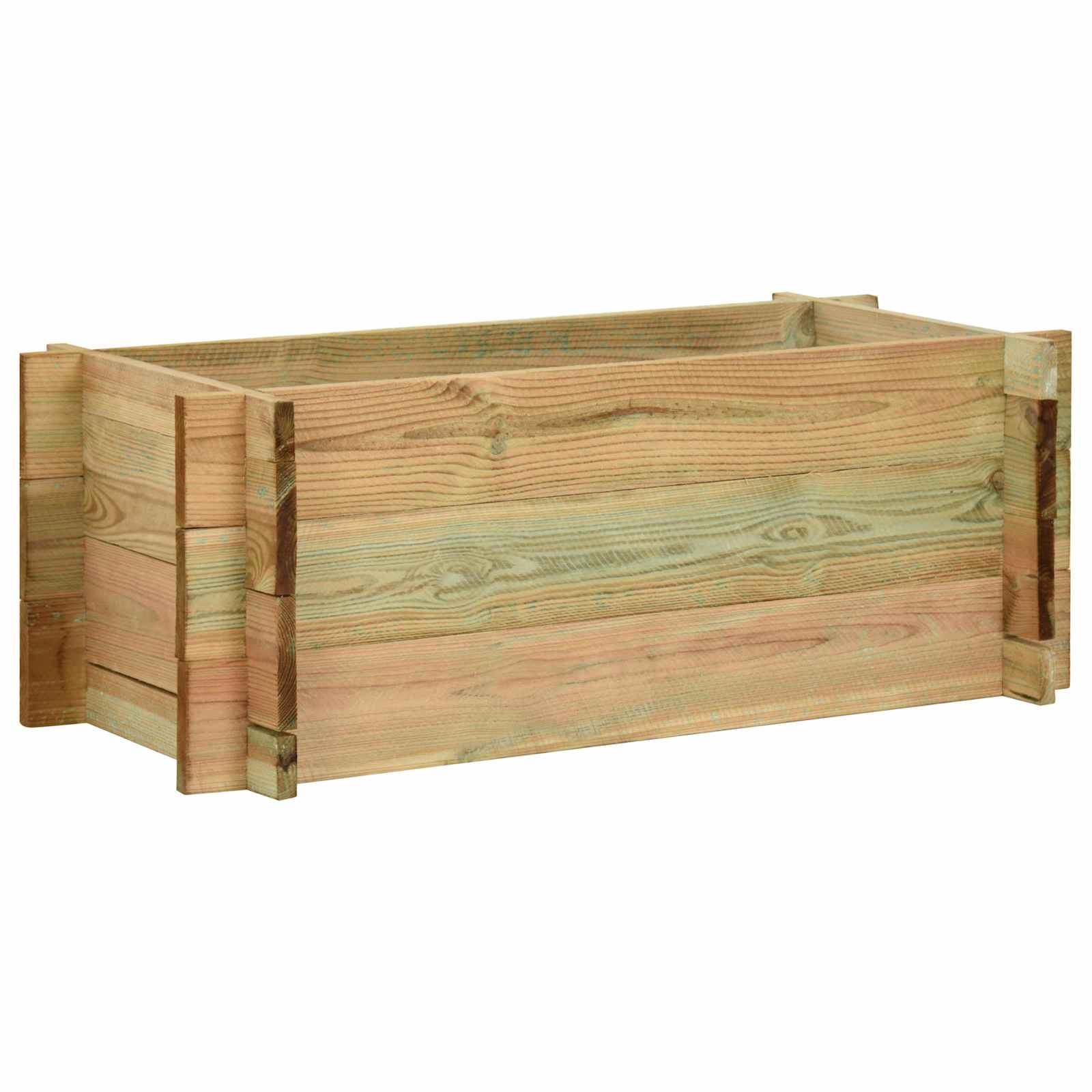 42048110_1.jpg vidaXL Zvýšený záhon na zeleninu Zelená 120 x 80 x 32 cm – Obrázok 1
