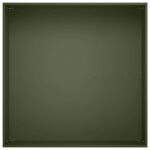 vidaXL Záhradný kvetináč Olivovo zelená 40 x 40 x 30 cm – Obrázok 4