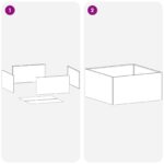 vidaXL Záhradný kvetináč Strieborná 60 x 60 x 30 cm Nehrdzavejúca oceľ – Obrázok 6