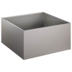 vidaXL Záhradný kvetináč 2 ks Hrdzavý 60 x 60 x 30 cm – Obrázok 3