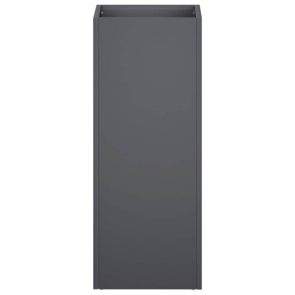 vidaXL Záhradný kvetináč Antracitová 20 x 20 x 50 cm – Obrázok 3