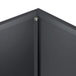 vidaXL Záhradný kvetináč Antracitová 20 x 20 x 50 cm – Obrázok 5