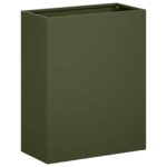 vidaXL Záhradný kvetináč Olivovo zelená 40 x 20 x 40 cm – Obrázok 2