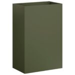 vidaXL Záhradný kvetináč 2 ks Olivovo zelená 40 x 30 x 75 cm – Obrázok 3
