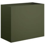 vidaXL Záhradný kvetináč 2 ks Olivovo zelená 60 x 30 x 50 cm – Obrázok 3