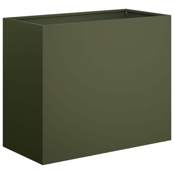 vidaXL Záhradný kvetináč 2 ks Olivovo zelená 60 x 30 x 50 cm – Obrázok 3