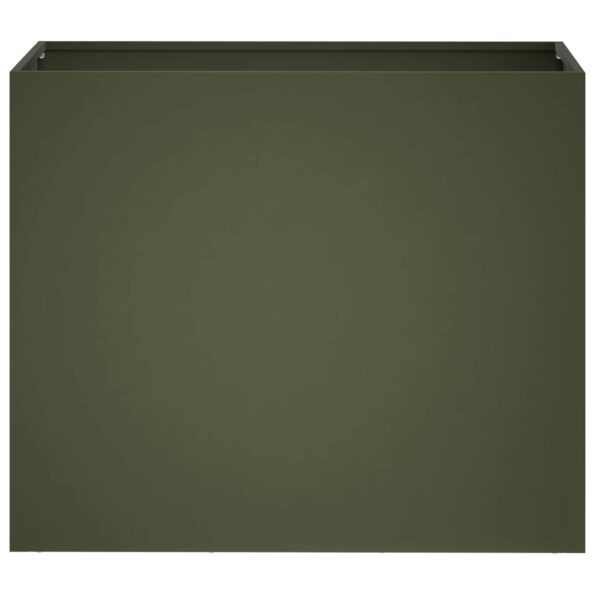 vidaXL Záhradný kvetináč 2 ks Olivovo zelená 60 x 30 x 50 cm – Obrázok 4