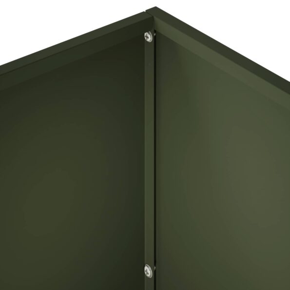 vidaXL Záhradný kvetináč 2 ks Olivovo zelená 60 x 30 x 50 cm – Obrázok 6