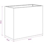 vidaXL Záhradný kvetináč 2 ks Olivovo zelená 60 x 30 x 50 cm – Obrázok 8