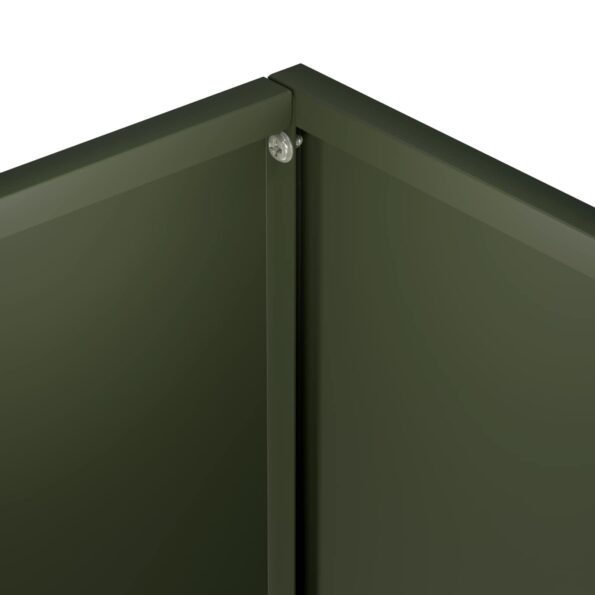 vidaXL Záhradný kvetináč Olivovo zelená 80 x 30 x 40 cm – Obrázok 5