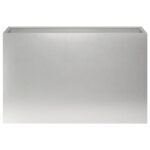 vidaXL Záhradný kvetináč Strieborná 80 x 30 x 40 cm Nehrdzavejúca oceľ – Obrázok 3