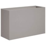 vidaXL Záhradný kvetináč Hrdzavý 80 x 30 x 40 cm – Obrázok 3