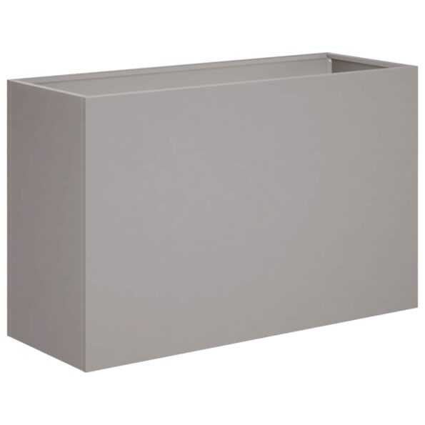 vidaXL Záhradný kvetináč Hrdzavý 80 x 30 x 40 cm – Obrázok 3