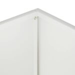 vidaXL Záhradný kvetináč 2 ks Biela 80 x 30 x 50 cm – Obrázok 6
