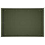 vidaXL Záhradný kvetináč Olivovo zelená 50 x 40 x 50 cm – Obrázok 4