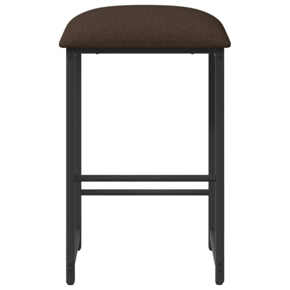vidaXL Barová stolička Sivohnedá 40 x 32 x 64 cm Kompozitné drevo – Obrázok 3
