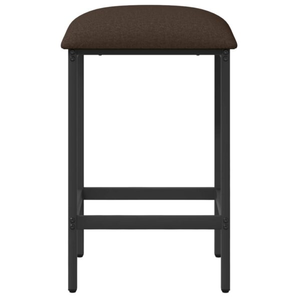 vidaXL Barová stolička 2 ks Sivohnedá 40 x 32 x 64 cm Kompozitné drevo – Obrázok 3