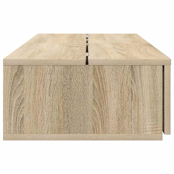 vidaXL Štúdiový stôl Dub sonoma 152 x 40 x 19,5 cm Kompozitné drevo – Obrázok 6