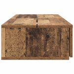 vidaXL Štúdiový stôl Staré drevo 152 x 40 x 19,5 cm Kompozitné drevo – Obrázok 6