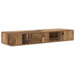 vidaXL Štúdiový stôl Staré drevo 152 x 40 x 19,5 cm Kompozitné drevo – Obrázok 7
