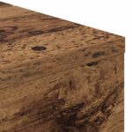 vidaXL Štúdiový stôl Staré drevo 152 x 40 x 19,5 cm Kompozitné drevo – Obrázok 8