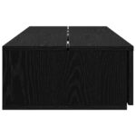 vidaXL Štúdiový stôl Čierny dub 110 x 40 x 19,5 cm Kompozitné drevo – Obrázok 6
