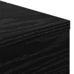 vidaXL Štúdiový stôl Čierny dub 110 x 40 x 19,5 cm Kompozitné drevo – Obrázok 8
