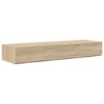 vidaXL Štúdiový stôl Dub sonoma 110 x 40 x 19,5 cm Kompozitné drevo – Obrázok 2