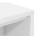 vidaXL Štúdiový stôl Biela 152 x 36 x 19,5 cm Kompozitné drevo – Obrázok 8