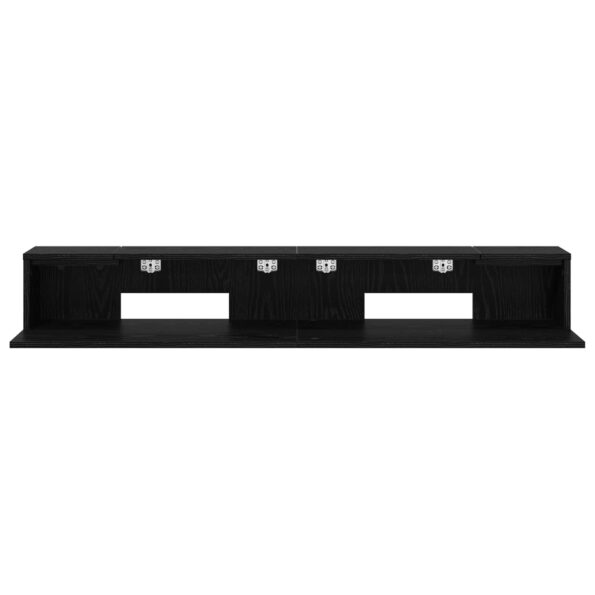 vidaXL Štúdiový stôl Čierny dub 152 x 36 x 19,5 cm Kompozitné drevo – Obrázok 5
