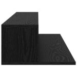 vidaXL Štúdiový stôl Čierny dub 152 x 36 x 19,5 cm Kompozitné drevo – Obrázok 6