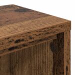 vidaXL Štúdiový stôl Staré drevo 152 x 36 x 19,5 cm Kompozitné drevo – Obrázok 8