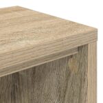 vidaXL Štúdiový stôl Dub sonoma 130 x 36 x 19,5 cm Kompozitné drevo – Obrázok 8