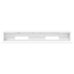 vidaXL Štúdiový stôl Biela 110 x 36 x 19,5 cm Kompozitné drevo – Obrázok 5