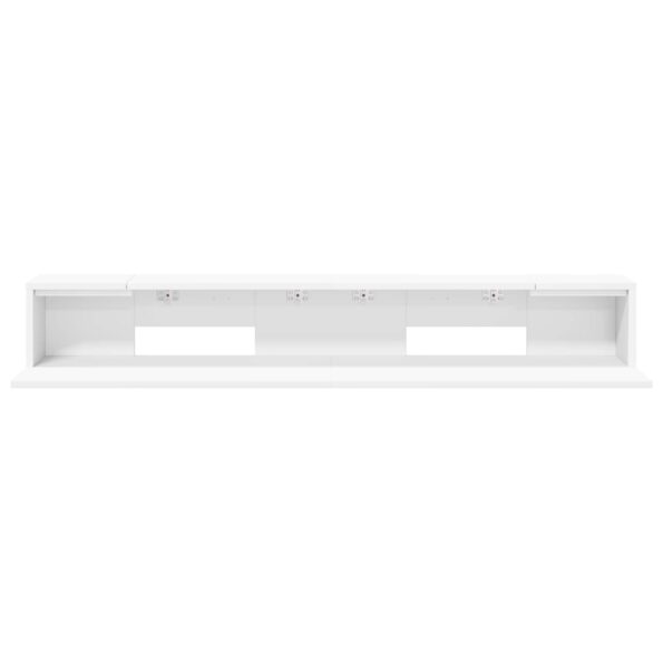 vidaXL Štúdiový stôl Biela 110 x 36 x 19,5 cm Kompozitné drevo – Obrázok 5