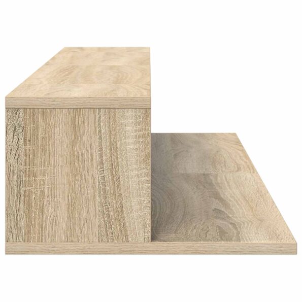vidaXL Štúdiový stôl Sonoma 110 x 36 x 19,5 cm Kompozitné drevo – Obrázok 6