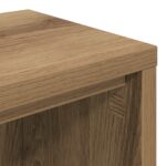 vidaXL Štúdiový stôl Dub artisan 110 x 36 x 19,5 cm Kompozitné drevo – Obrázok 8