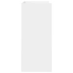 vidaXL DJ stôl Biela 102 x 45 x 102 cm Kompozitné drevo – Obrázok 5