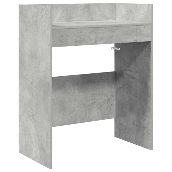 vidaXL DJ stôl Betónovo sivá 102 x 45 x 102 cm Kompozitné drevo – Obrázok 2