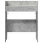 vidaXL DJ stôl Betónovo sivá 102 x 45 x 102 cm Kompozitné drevo – Obrázok 4