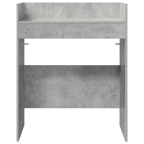 vidaXL DJ stôl Betónovo sivá 102 x 45 x 102 cm Kompozitné drevo – Obrázok 4