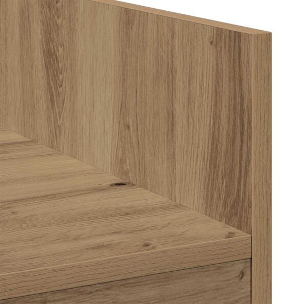 vidaXL DJ stôl Dub artisan 102 x 45 x 102 cm Kompozitné drevo – Obrázok 7