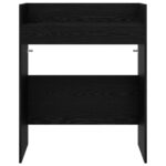 vidaXL DJ stôl Čierny dub 82 x 45 x 102 cm Kompozitné drevo – Obrázok 4